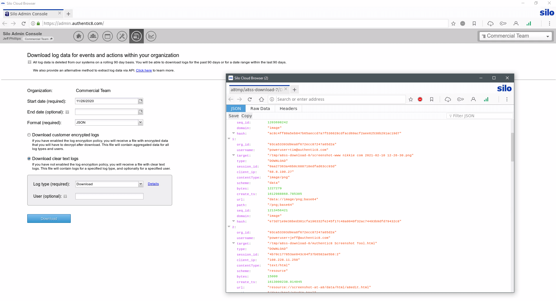 Centralized audit