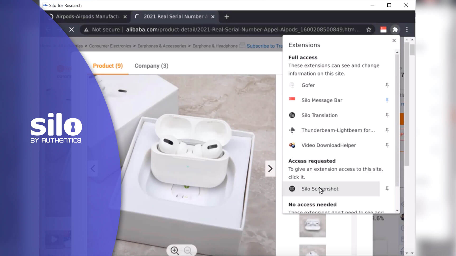 Silo for Research Demo